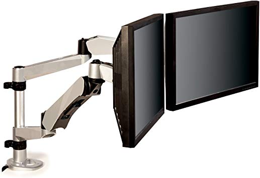 3M Easy Adjust Desk Mount Dual Monitor Arm